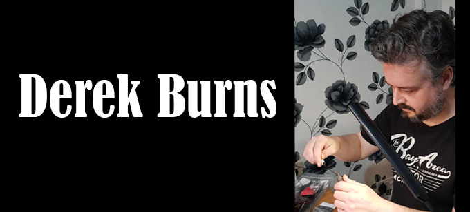 Derek Burns Fly Dresser at The Irish Fly Fair