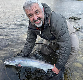 Graham Forbes Fly Dresser tying at The Irish Fly Fair 2025