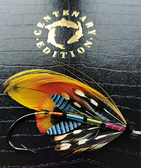 John Saxton Fly Dresser tying at The Irish Fly Fair 2025