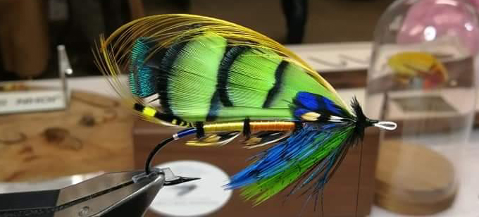 John Saxton at The Irish Fly Fair