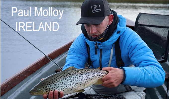 Paul Molloy Irish Fly Dresser at The Irish Fly Fair 2025