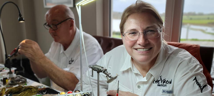 Caroline & Chris at The Irish Fly Fair 2023