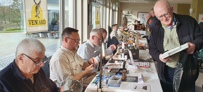 fly dressers at Irish Fly Fair 2023