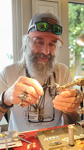 Stefan Larsson Sweden at the Irish Fly Fair 2023